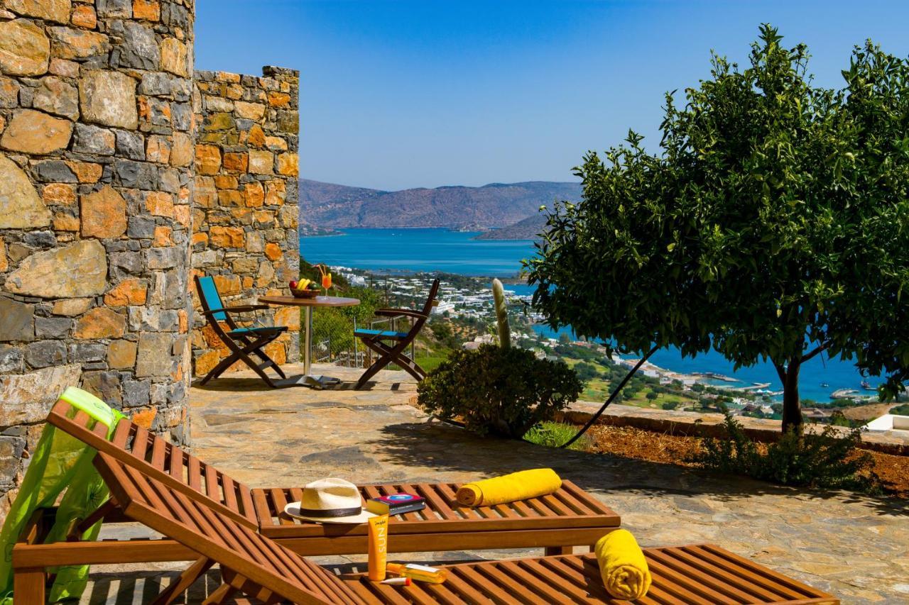 Athina Stunning Elounda View Apartment Kültér fotó